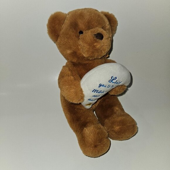 Aurora Rory Brown Teddy Bear Plush Love You To Moon & Back 2022 SOFT - Picture 6 of 10